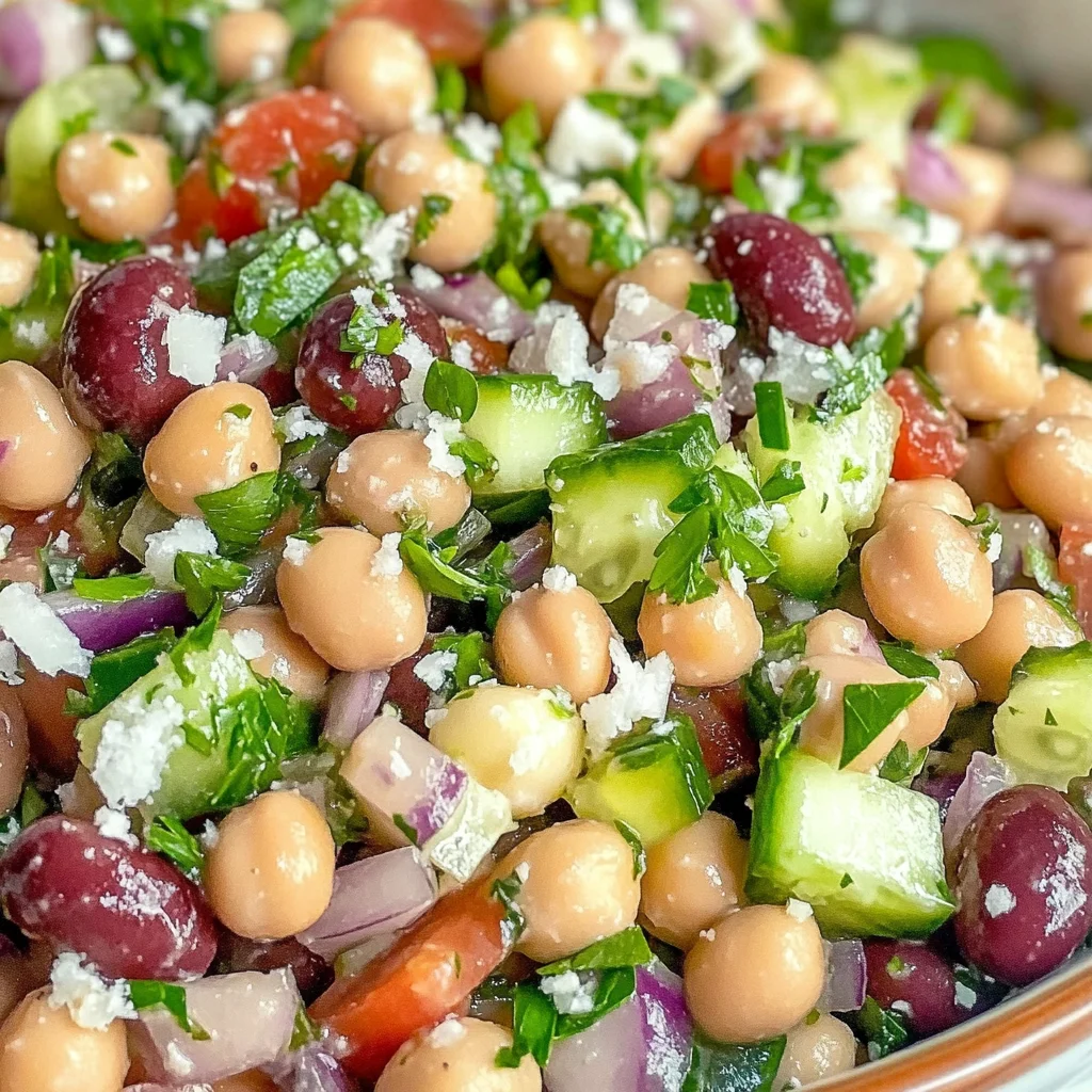 Mediterranean Bean Salad