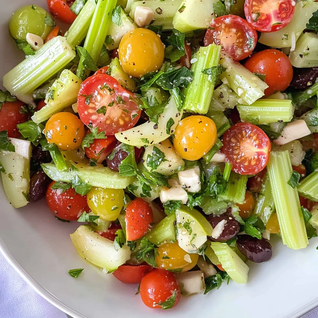 Mediterranean Celery Salad