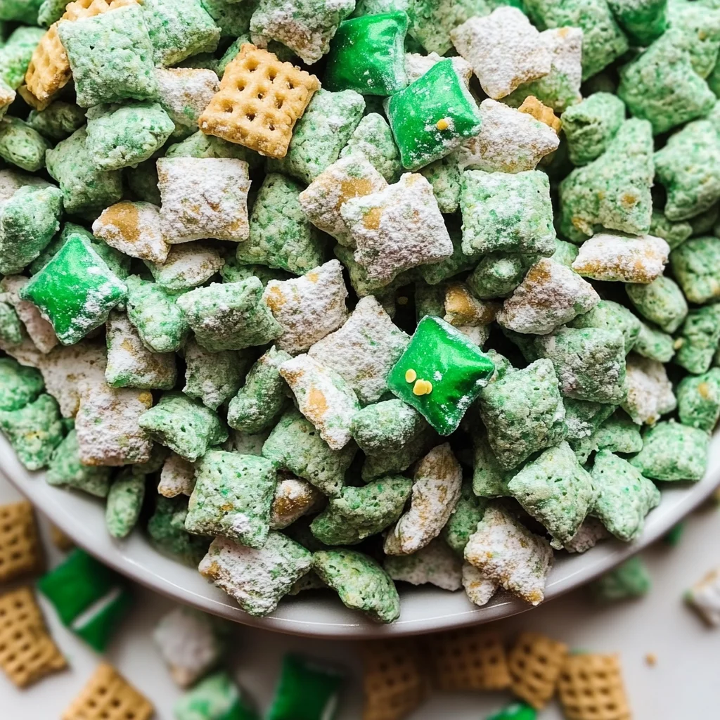 Saint Patrick's Day Puppy Chow Recipe