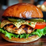 Spicy Chipotle Chicken Burger