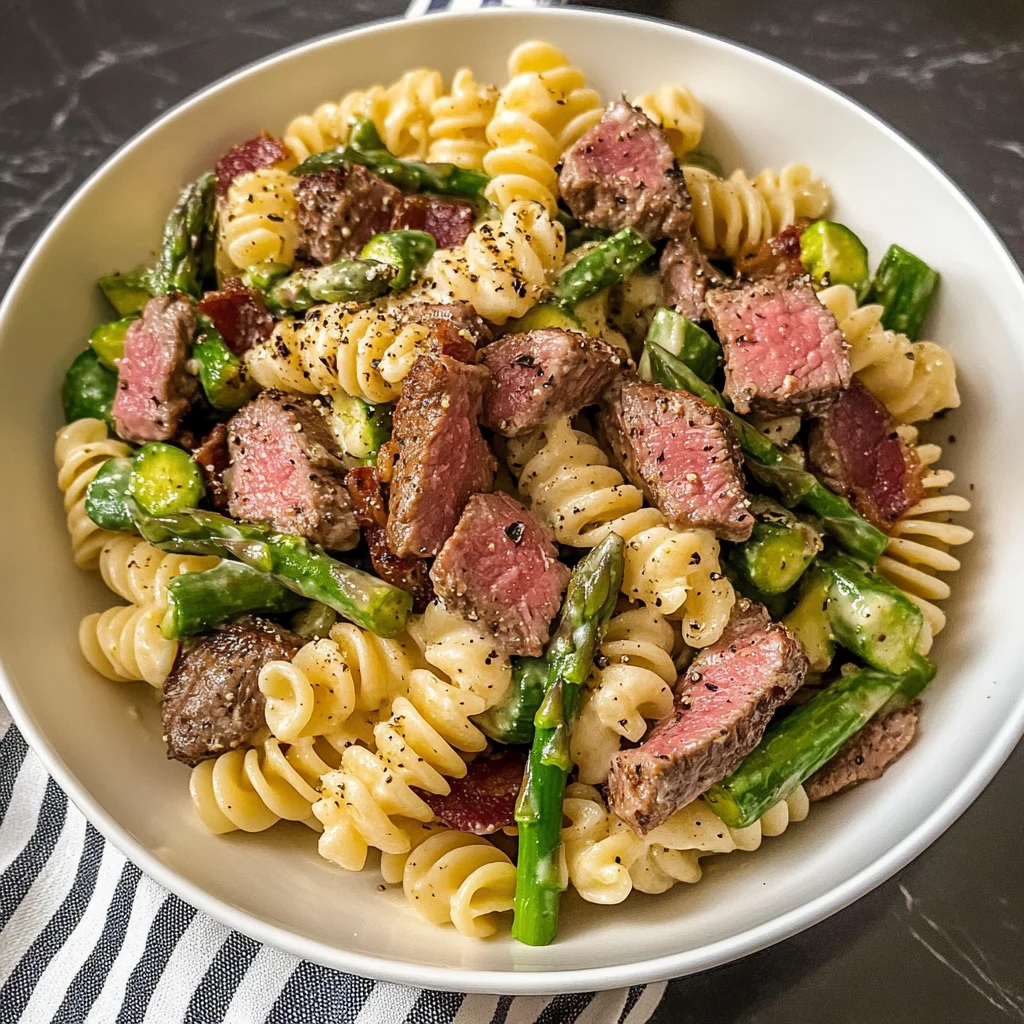 Steak + Pasta Salad