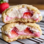 Strawberry Cheesecake Cookies
