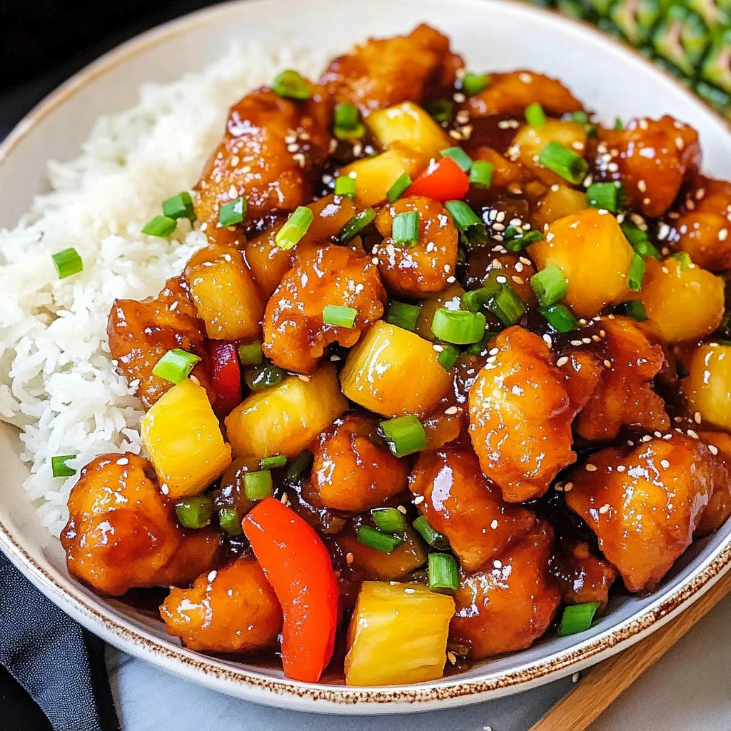 Sweet and Sour Chicken