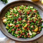 Thanksgiving Peas (with Pear and Pancetta)