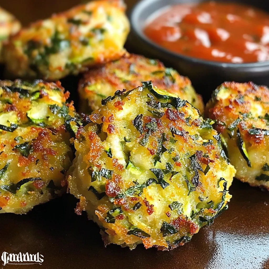 Zucchini Garlic Bites