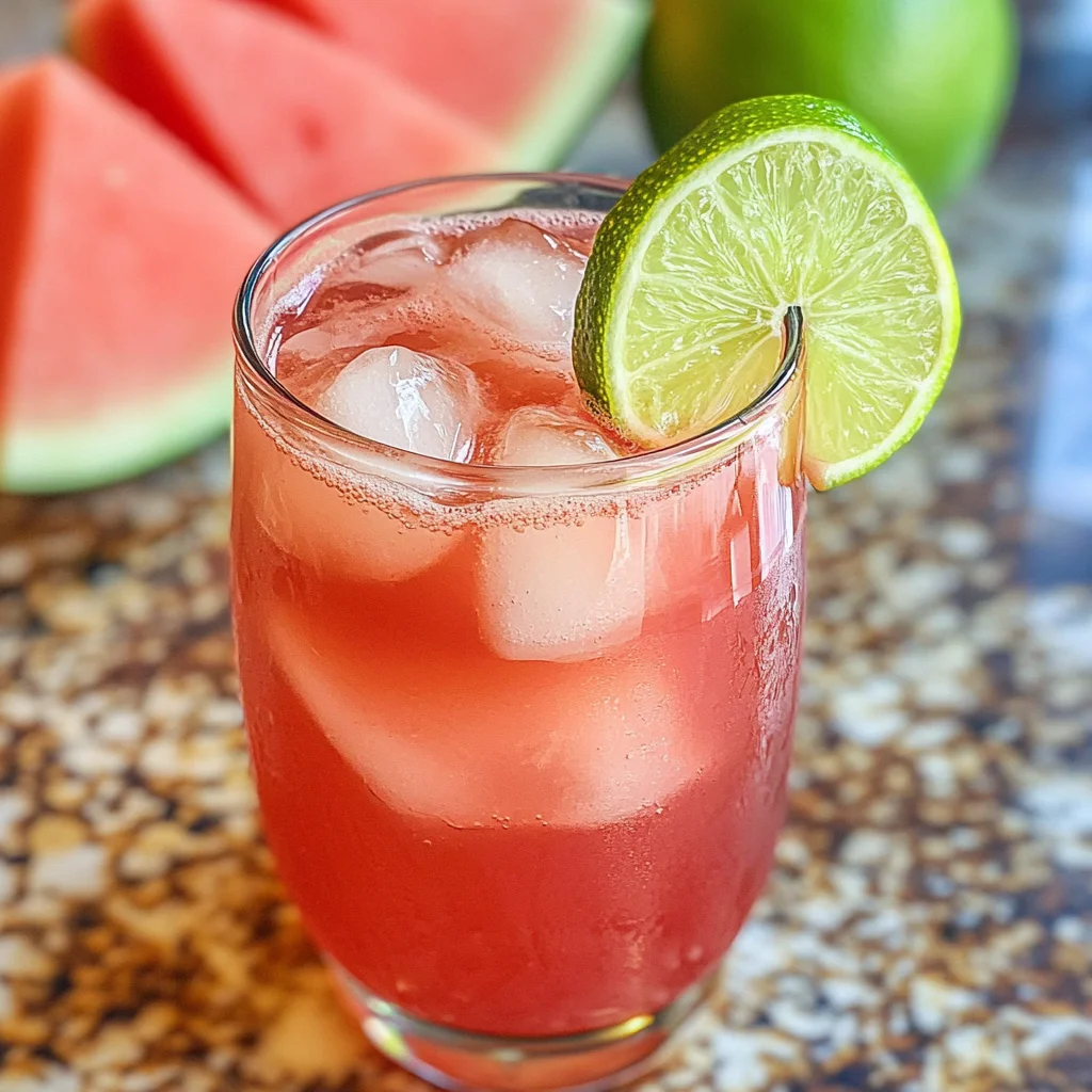 Agua de Sandía (Mexican Watermelon Water)
