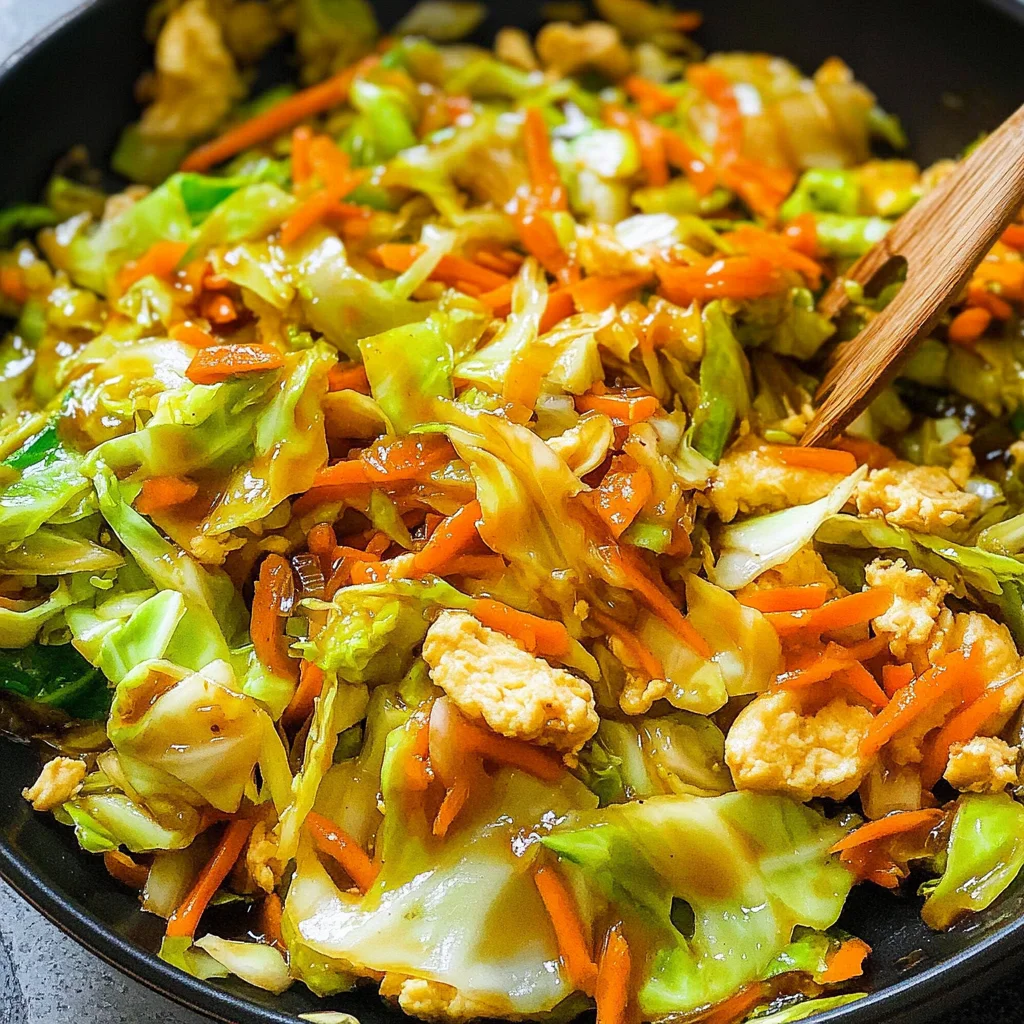 Asian Cabbage Stir Fry