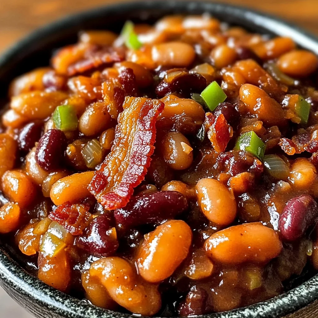Brown Sugar and Bacon Baked Beans