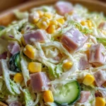 Cabbage and Ham Salad
