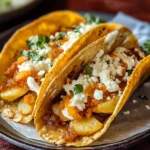 Cheesy Potato Tacos (Tacos de Papa)