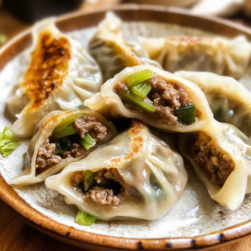Chinese Beef Dumplings
