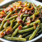 Crock Pot Buttery Bacon Green Beans