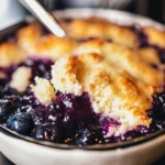 Easy Blueberry Cobbler