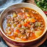 Easy Cabbage Roll Soup