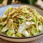 Quick Ginger Sesame Cabbage: A Crunchy Twist to Dinner