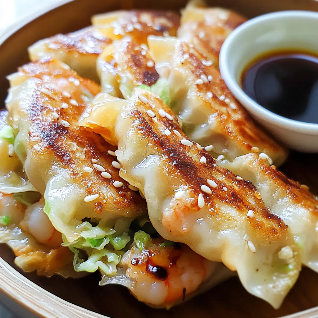 Shrimp Gyoza