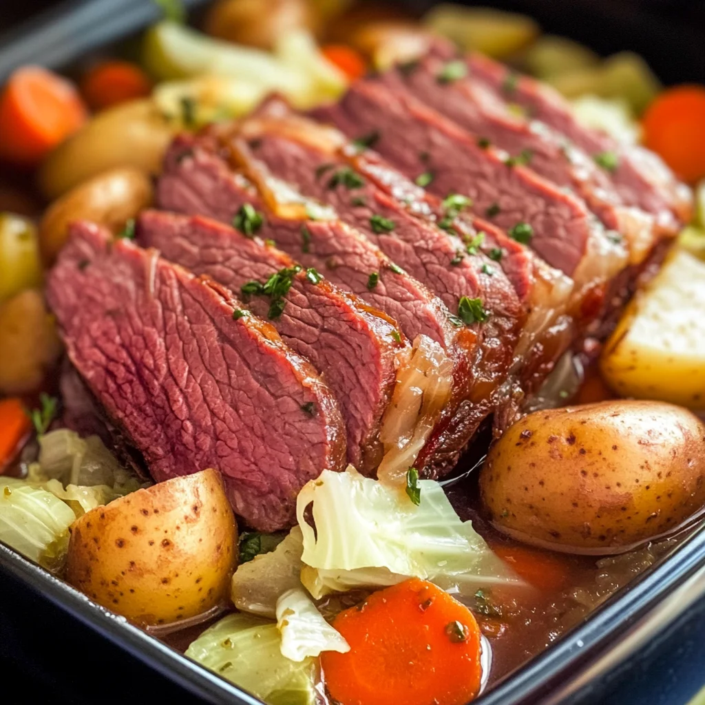 Slow Cooker Corned Beef