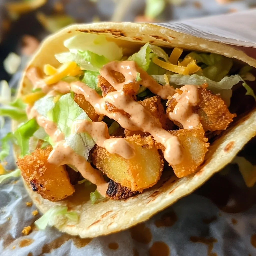 Spicy Potato Soft Taco