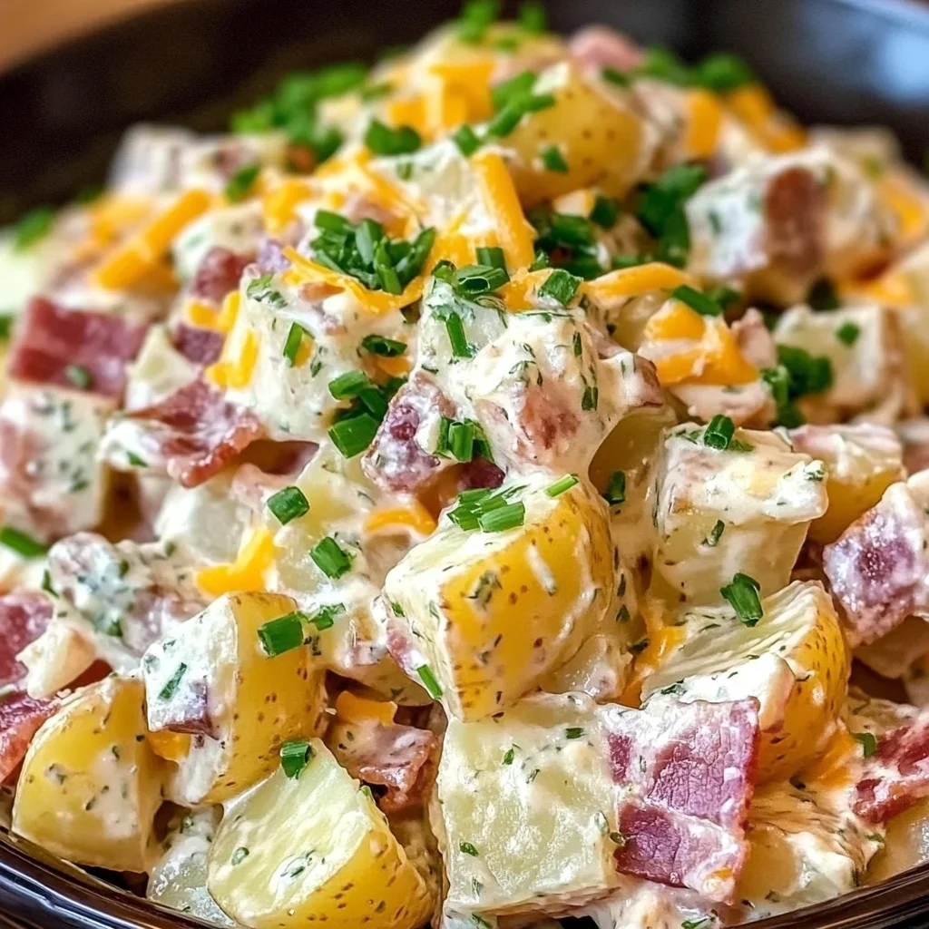 Steakhouse Potato Salad: A Creamy, Flavor-Packed Side Dish