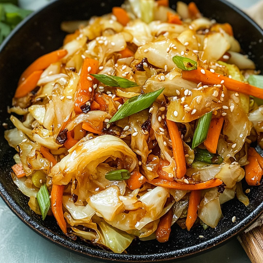 Stir Fry Cabbage Recipe