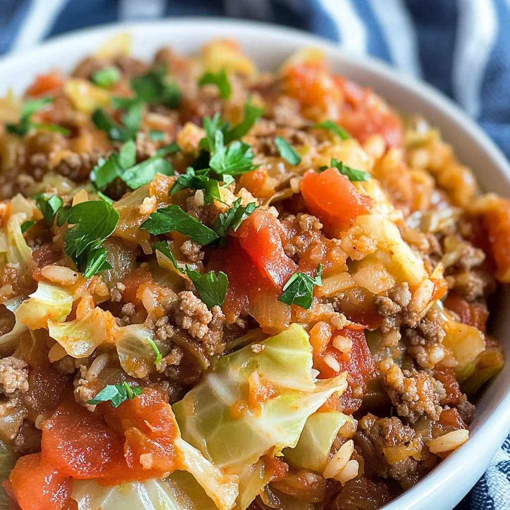 Unstuffed Cabbage Rolls Recipe