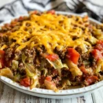 Unstuffed Ground Beef Cabbage Roll Casserole One-Pan