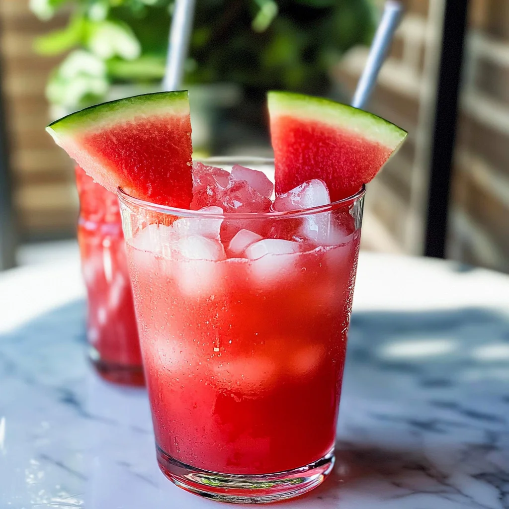 Agua de Sandía (watermelon agua fresca)