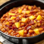 Bacon Pineapple Baked Beans
