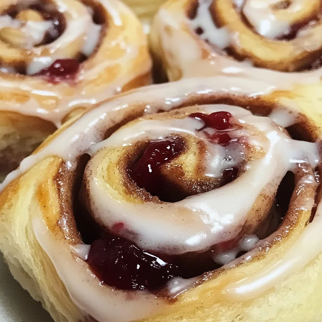 Homemade Cherry Cinnamon Rolls Recipe