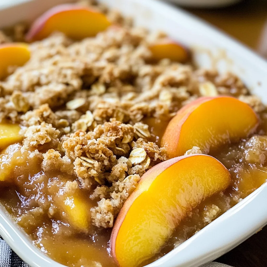Peach Crisp
