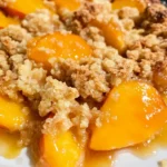 Peach Crumble
