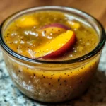 Peach Honey Dijon Balsamic Vinaigrette