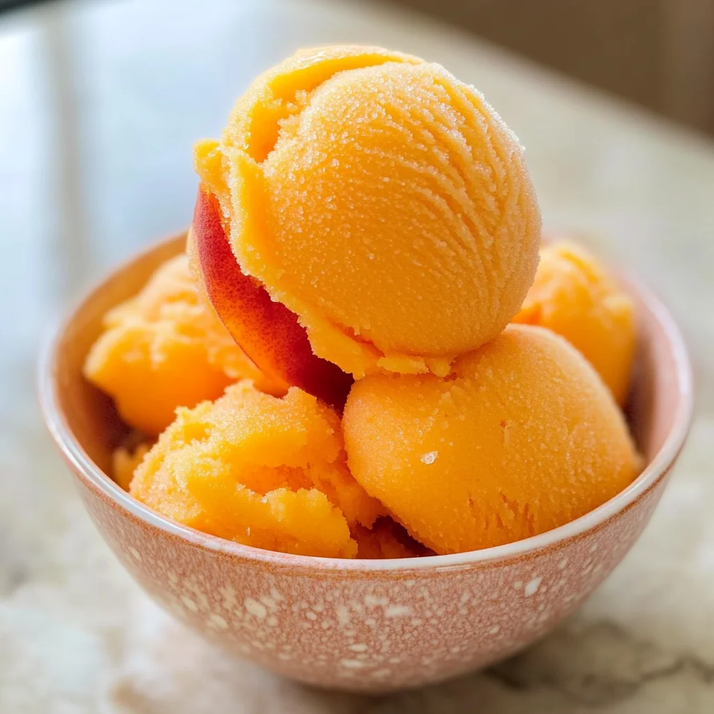 Peach Sorbet