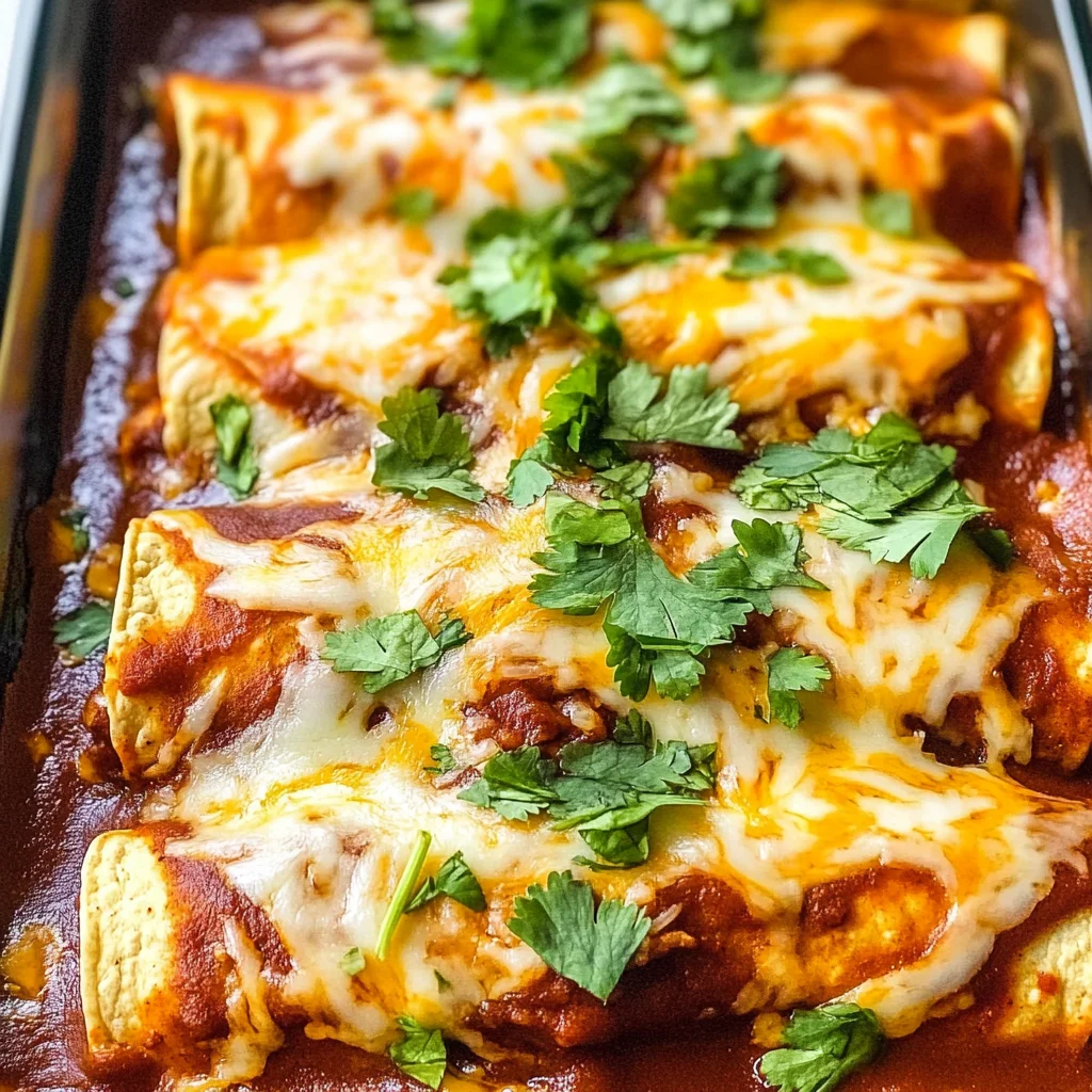 Pork Enchiladas with Homemade Enchilada Sauce