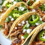 Pulled Pork Carnitas Street Tacos